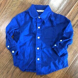 Janie and Jack linen shirt
